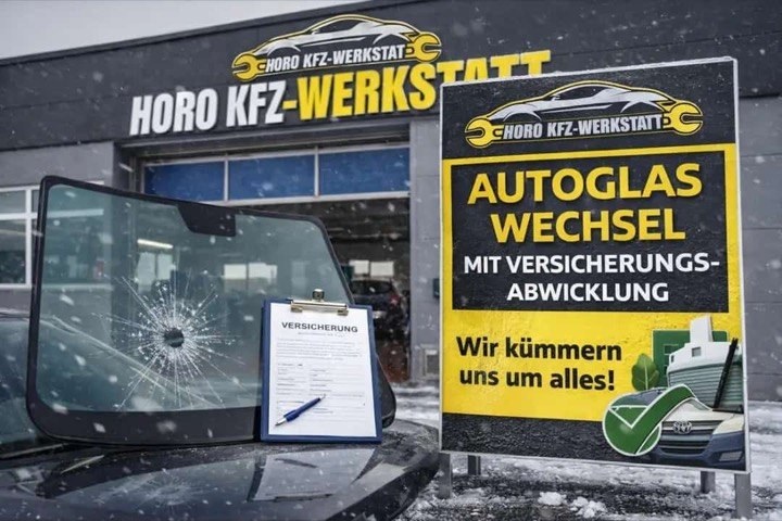 Autoglas-Wechsel mit Versicherungsabwicklung
